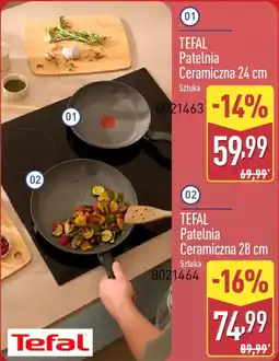 ALDI TEFAL Patelnia Ceramiczna 24 cm oferta