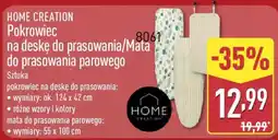 ALDI Pokrowiec na deskę do prasowania/Mata do prasowania parowego oferta