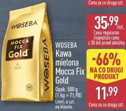 ALDI Kawa mielona Mocca Fix Gold Woseba oferta
