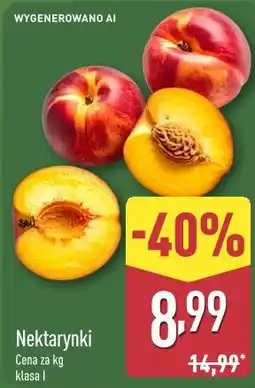 ALDI Nektarynki oferta