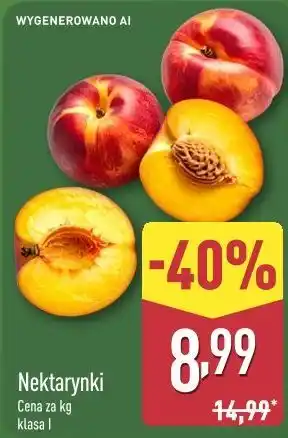 ALDI Nektarynki oferta