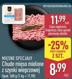 ALDI MIĘSNE SPECJAŁY Chude mięso mielone z szynki wieprzowej oferta