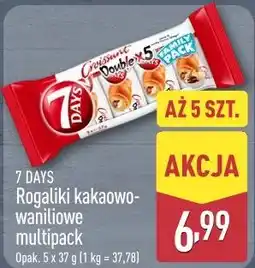 ALDI 7 DAYS Rogaliki kakaowo-waniliowe multipack oferta