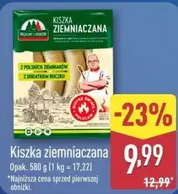 ALDI Wędliny z Borów Kiszka ziemniaczana oferta