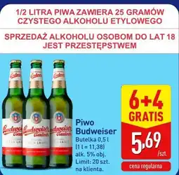 ALDI Budweiser Piwo oferta