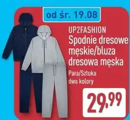 ALDI Spodnie dresowe męskie/bluza dresowa męska UP2FASHION oferta