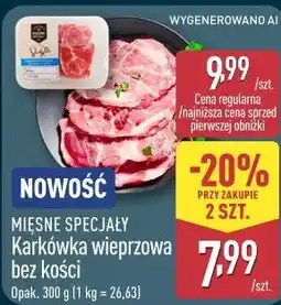 ALDI MIĘSNE SPECJAŁY Karkówka wieprzowa bez kości oferta
