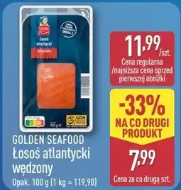 ALDI Golden Seafood Łosoś atlantycki wędzony oferta