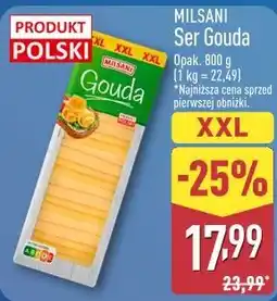 ALDI Milsani Ser Gouda XXL oferta
