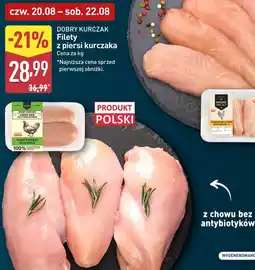 ALDI DOBRY KURCZAK Filety z piersi kurczaka oferta