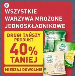 ALDI Warzywa mrożone jednoskładnikowe oferta