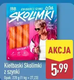 ALDI JBB Kiełbaski Skolimki z szynki oferta