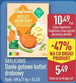ALDI Daylicious Danie gotowe kotlet drobiowy oferta