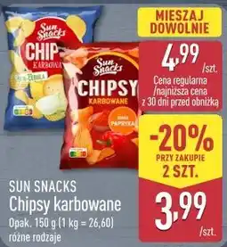 ALDI Sun Snacks Chipsy karbowane oferta