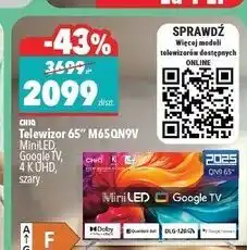 Biedronka CHiQ Telewizor 65 M65QN9V oferta
