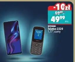Biedronka MYPHONE Telefon 2220 1,77, czarny oferta