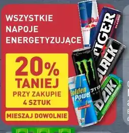 ALDI Wszystkie Napoje Energetyzujące oferta