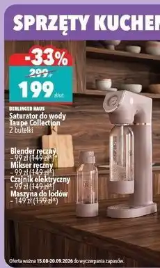 Biedronka Saturator do wody Berlinger Haus Taupe Collection oferta