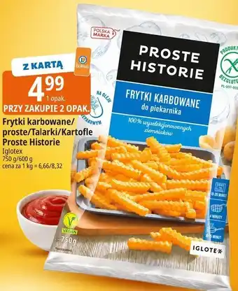 Frytki karbowane/proste/Talarki/Kartofle Proste Historie