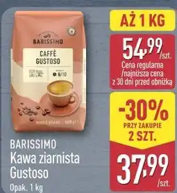 ALDI BARISSIMO Kawa ziarnista Gustoso oferta