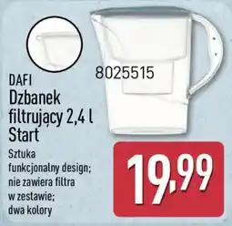 ALDI DAFI Dzbanek filtrujący 2,4 l Start oferta