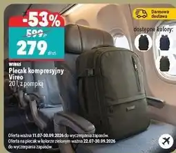 Biedronka Plecak kompresyjny Vireo WINGS 20 l, z pompką oferta