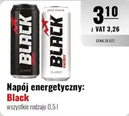 Eurocash Napój energetyczny: Black oferta