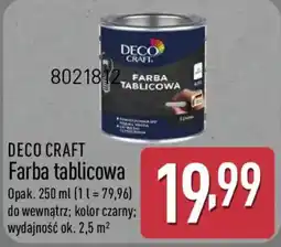 ALDI Farba tablicowa Deco Craft oferta