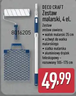 ALDI DECO CRAFT Zestaw malarski oferta