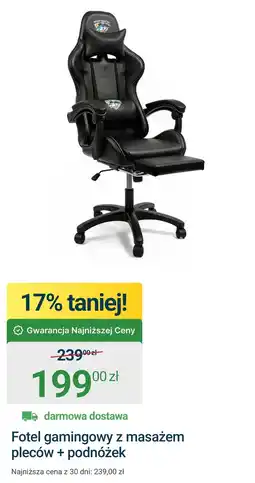 ERLI Fotel gamingowy oferta