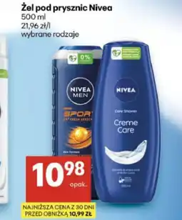 Delikatesy Centrum Żel pod prysznic Nivea oferta