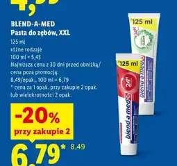 Lidl Pasta do zębów Blend-a-med Complete 7 Herbal Clean oferta