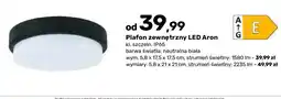 Bricomarche Plafon zewnętrzny LED Aron 1580lm oferta