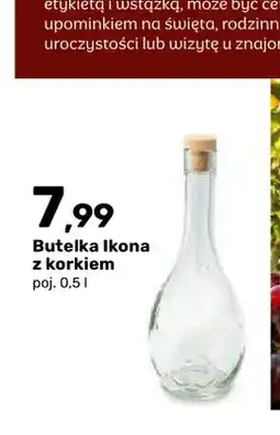 Bricomarche Butelka Ikona z korkiem oferta