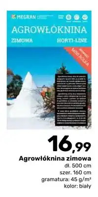 Bricomarche Agrowłóknina zimowa Megran 160x500 cm oferta