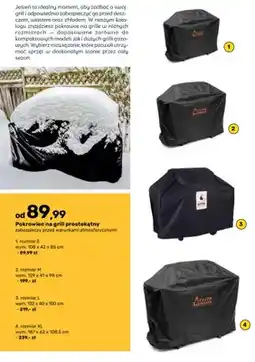 Bricomarche Pokrowiec na grill prostokątny Activa rozmiar S 108x42x85 cm oferta