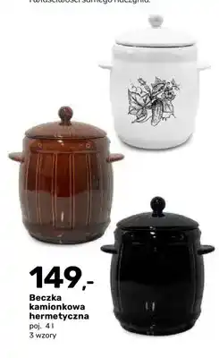 Bricomarche Beczka kamionkowa hermetyczna oferta