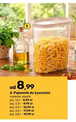 Bricomarche Pojemnik do żywności plastikowy oferta