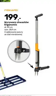 Bricomarche Wyrywacz chwastów Fiskars Ergonomic oferta