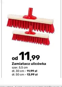 Bricomarche Zamiatacz ulicówka Extra-Click 30 cm oferta
