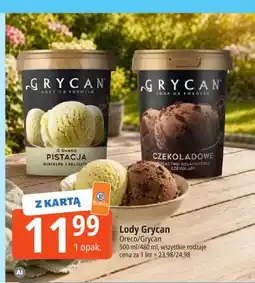 E.Leclerc Lody czekoladowe Grycan oferta
