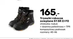Bricomarche Trzewiki robocze ocieplane S1 SR CI FO oferta