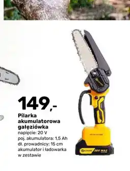 Bricomarche Pilarka akumulatorowa gałęziówka oferta
