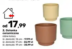 Bricomarche Osłonka ceramiczna 14 cm oferta