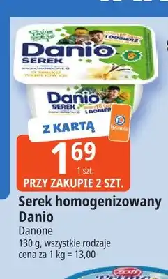E.Leclerc Serek homogenizowany o smaku waniliowym Danio Danone oferta