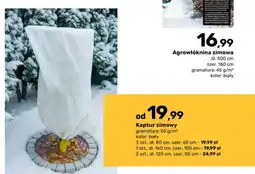 Bricomarche Kaptur zimowy 3-pak 60x80 cm oferta