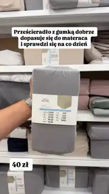 Pepco Prześcieradło z gumką Pepco Home Jersey Fitted Sheet oferta