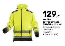 Bricomarche Kurtka ostrzegawcza softshell Argen oferta
