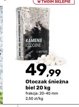 Bricomarche Otoczak śnieżna biel oferta