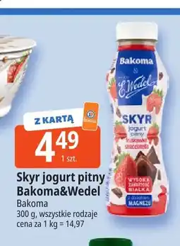 E.Leclerc Skyr jogurt pitny Bakoma & E.Wedel oferta